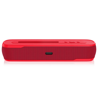 NewRixing NR-9017 Outdoor Portable Bluetooth Speaker with Phone Holder, Support Hands-free Call / TF Card / FM / U Disk(Red) - Desktop Speaker by NewRixing | Online Shopping South Africa | PMC Jewellery | Buy Now Pay Later Mobicred