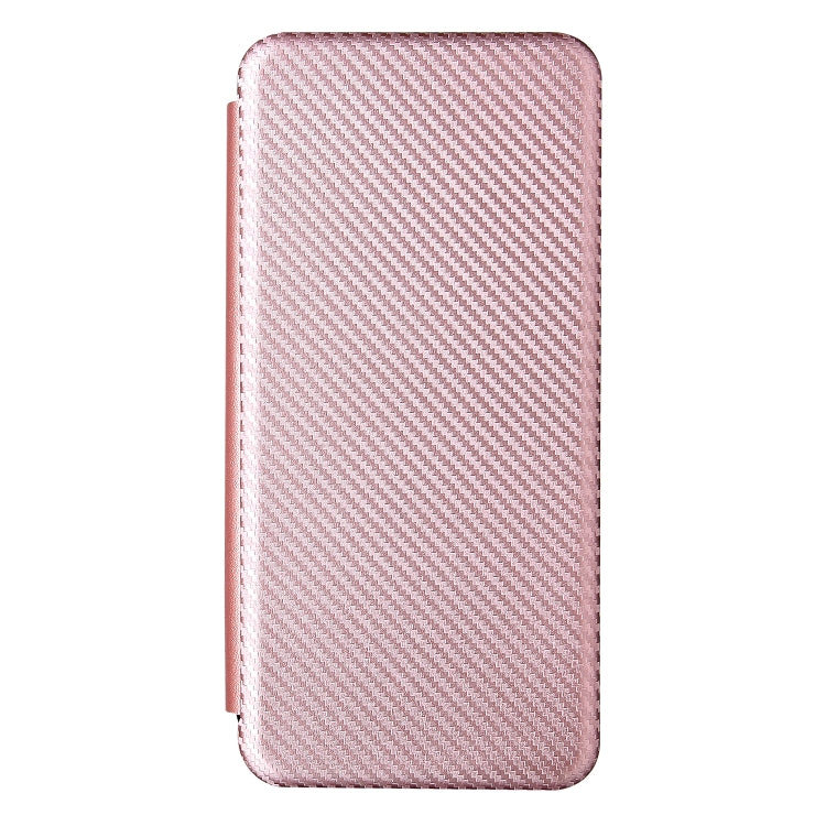 For Doogee S59 / S59 Pro Carbon Fiber Texture Horizontal Flip TPU + PC + PU Leather Case with Card Slot(Pink) - More Brand by PMC Jewellery | Online Shopping South Africa | PMC Jewellery | Buy Now Pay Later Mobicred