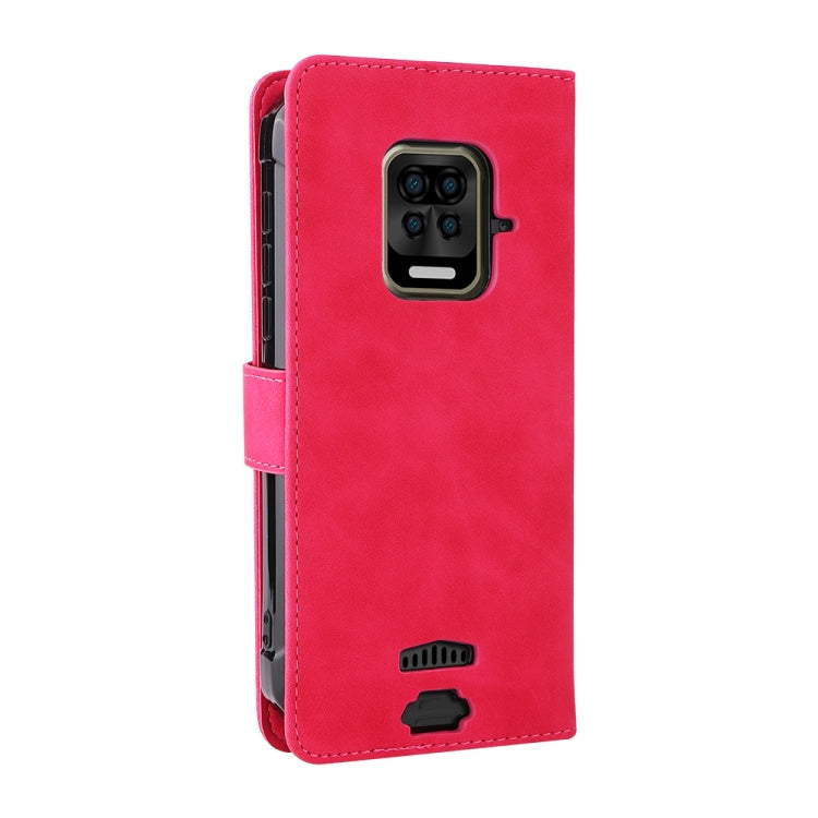 For Doogee S59 / S59 Pro Solid Color Skin Feel Magnetic Buckle Horizontal Flip Calf Texture PU Leather Case with Holder & Card Slots & Wallet(Rose Red) - More Brand by PMC Jewellery | Online Shopping South Africa | PMC Jewellery | Buy Now Pay Later Mobicred