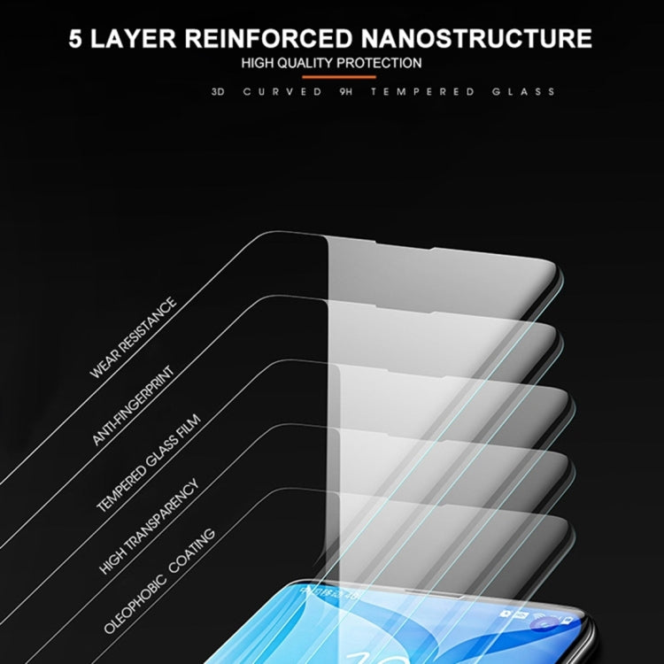 For vivo X70 Pro UV Liquid Curved Full Glue Tempered Glass Film - vivo Tempered Glass by PMC Jewellery | Online Shopping South Africa | PMC Jewellery