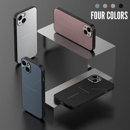 For iPhone 11 Pro R-JUST RJ-52 3-Line Style Metal TPU Shockproof Protective Case (Silver) - iPhone 11 Pro Cases by R-JUST | Online Shopping South Africa | PMC Jewellery | Buy Now Pay Later Mobicred