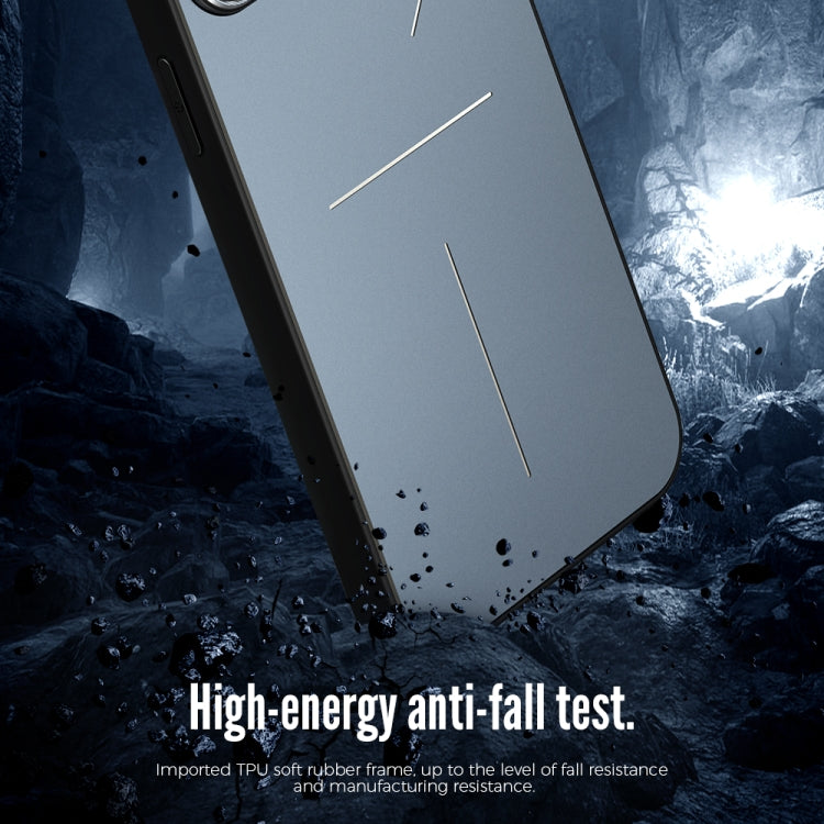 For iPhone 11 Pro Max R-JUST RJ-52 3-Line Style Metal TPU Shockproof Protective Case (Black) - iPhone 11 Pro Max Cases by R-JUST | Online Shopping South Africa | PMC TechLife | Buy Now Pay Later Mobicred