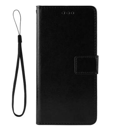 For Doogee S59 / S59 Pro Crazy Horse Texture Horizontal Flip Leather Case with Holder & Card Slots & Lanyard(Black) - More Brand by PMC Jewellery | Online Shopping South Africa | PMC Jewellery | Buy Now Pay Later Mobicred