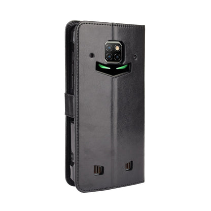 For Doogee S88 Plus / S88 Pro Crazy Horse Texture Horizontal Flip Leather Case with Holder & Card Slots & Lanyard(Black) - More Brand by PMC Jewellery | Online Shopping South Africa | PMC Jewellery | Buy Now Pay Later Mobicred