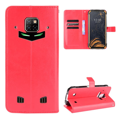 For Doogee S88 Plus / S88 Pro Crazy Horse Texture Horizontal Flip Leather Case with Holder & Card Slots & Lanyard(Red) - More Brand by PMC Jewellery | Online Shopping South Africa | PMC Jewellery | Buy Now Pay Later Mobicred