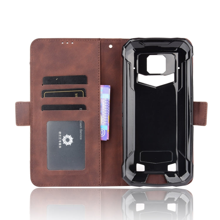 For Doogee S88 Plus / S88 Pro Skin Feel Calf Pattern Horizontal Flip Leather Case with Holder & Card Slots & Photo Frame(Brown) - More Brand by PMC Jewellery | Online Shopping South Africa | PMC Jewellery | Buy Now Pay Later Mobicred