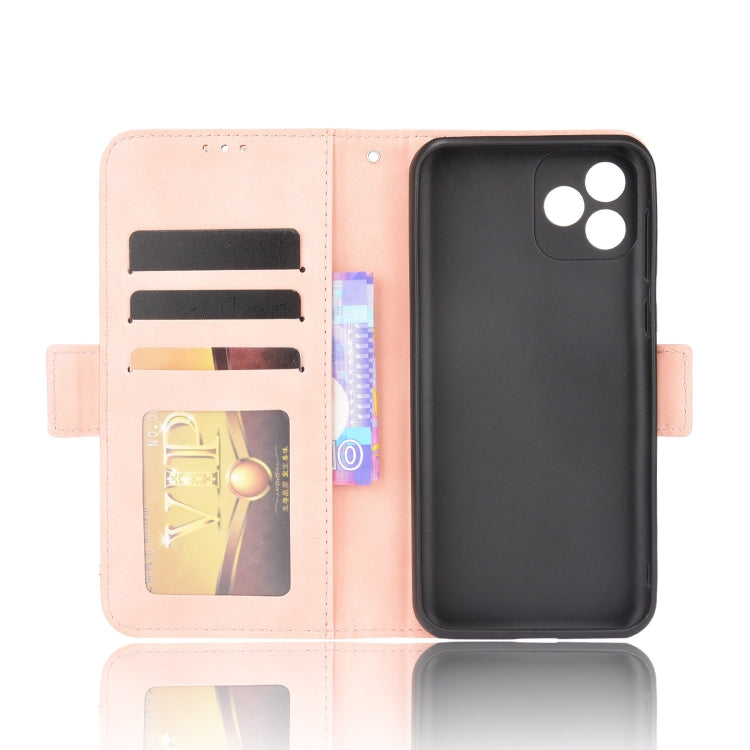 For Blackview Oscal C20 Skin Feel Calf Pattern Horizontal Flip Leather Case with Holder & Card Slots & Photo Frame(Pink) - More Brand by PMC Jewellery | Online Shopping South Africa | PMC Jewellery | Buy Now Pay Later Mobicred