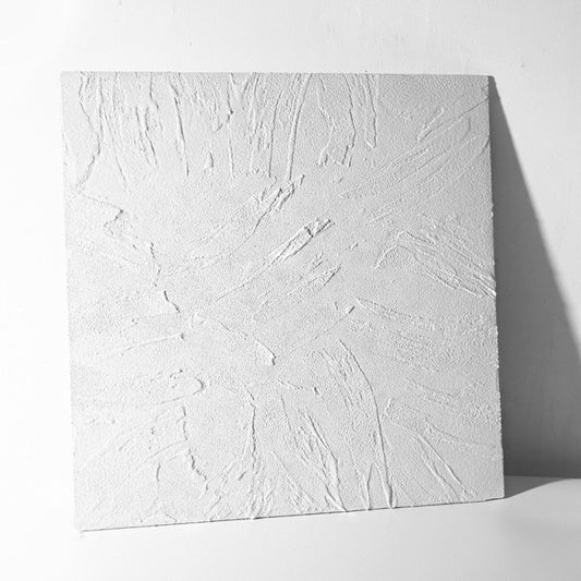 60 x 60cm Retro PVC Cement Texture Board Photography Backdrops Board(White) - Brick Wall by PMC Jewellery | Online Shopping South Africa | PMC Jewellery | Buy Now Pay Later Mobicred