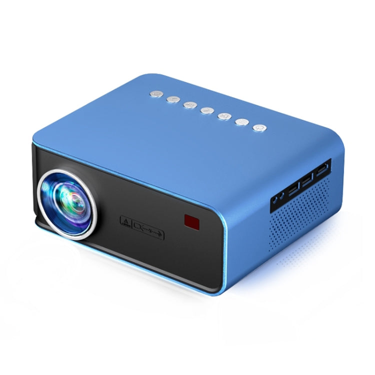 T4 Same Screen Version 1024x600 1200 Lumens Portable Home Theater LCD Projector, Plug Type:UK Plus(Blue) - free shipping - PMC Jewellery - Order now!