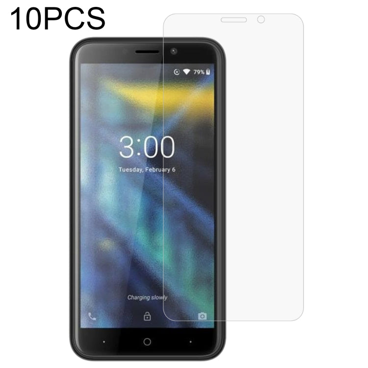 10 PCS 0.26mm 9H 2.5D Tempered Glass Film For Doogee X50 - For Doogee by PMC Jewellery | Online Shopping South Africa | PMC Jewellery | Buy Now Pay Later Mobicred