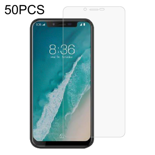 50 PCS 0.26mm 9H 2.5D Tempered Glass Film For Ulefone X - Ulefone Tempered Glass by PMC Jewellery | Online Shopping South Africa | PMC Jewellery | Buy Now Pay Later Mobicred