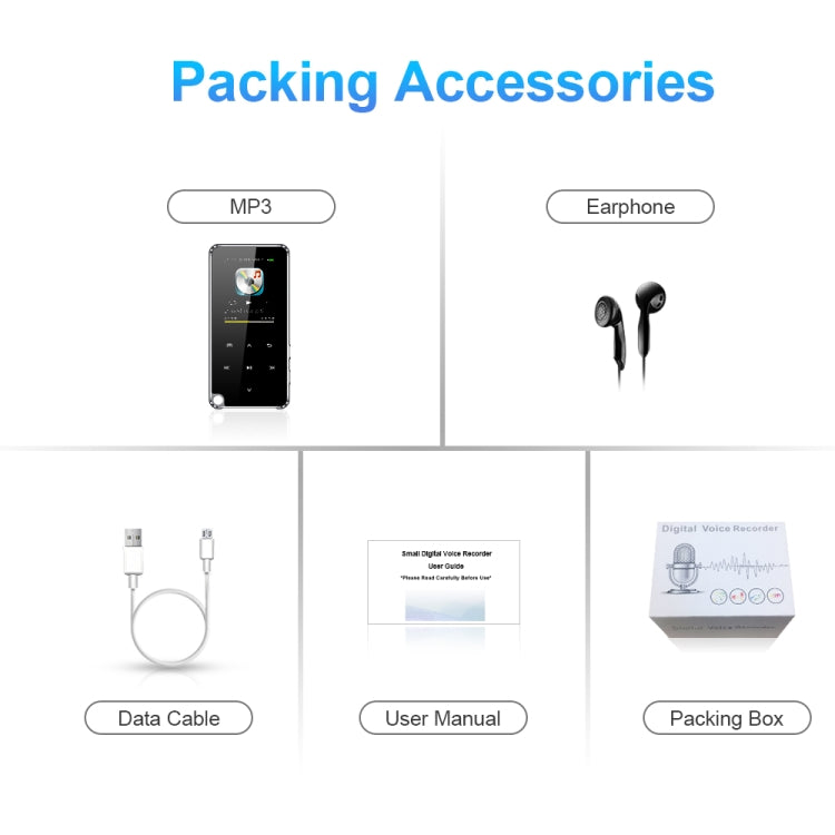M25 Multifunctional Portable Bluetooth MP3 Player, Capacity:64GB(Black) - MP3 Player by PMC TechLife | Online Shopping South Africa | PMC TechLife | Buy Now Pay Later Mobicred