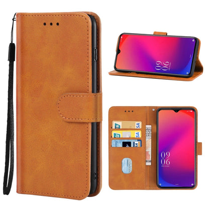 Leather Phone Case For Doogee X95(Brown) - More Brand by PMC Jewellery | Online Shopping South Africa | PMC Jewellery | Buy Now Pay Later Mobicred