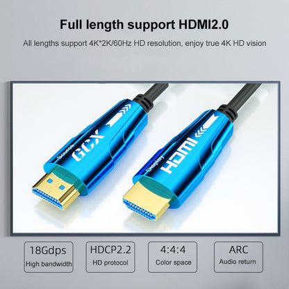 HDMI 2.0 Male to HDMI 2.0 Male 4K HD Active Optical Cable, Cable Length:100m - Audio Optical Cables by PMC Jewellery | Online Shopping South Africa | PMC Jewellery | Buy Now Pay Later Mobicred