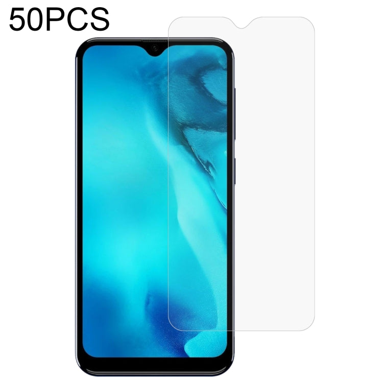 50 PCS 0.26mm 9H 2.5D Tempered Glass Film For Doogee X93 - For Doogee by PMC Jewellery | Online Shopping South Africa | PMC Jewellery | Buy Now Pay Later Mobicred