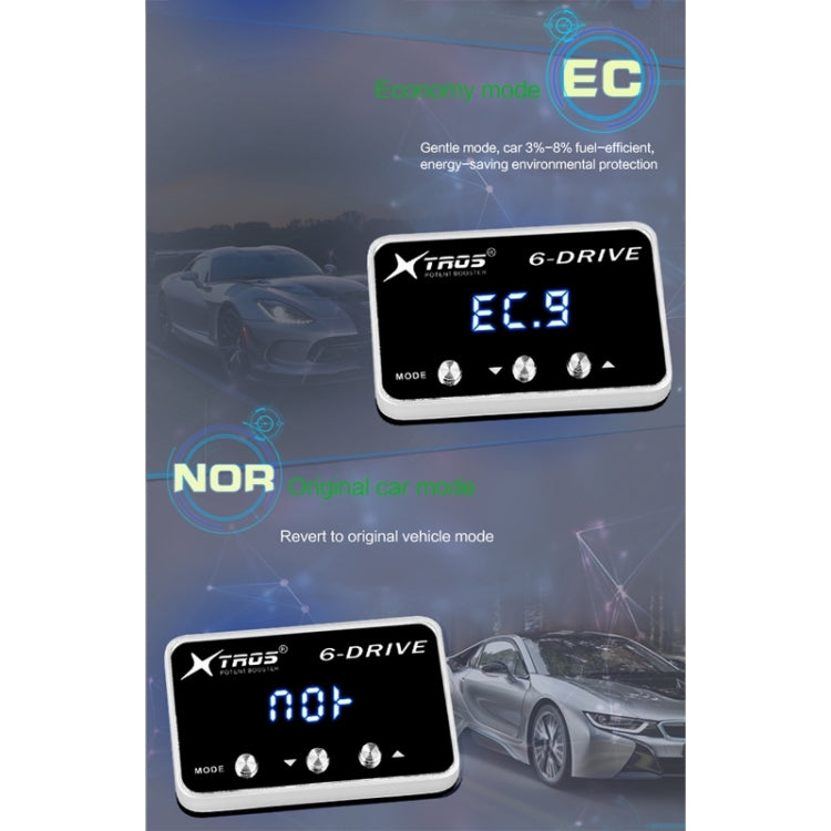 For Mitsubishi Strada 2015- TROS TS-6Drive Potent Booster Electronic Throttle Controller - Car Modification by TROS | Online Shopping South Africa | PMC TechLife | Buy Now Pay Later Mobicred