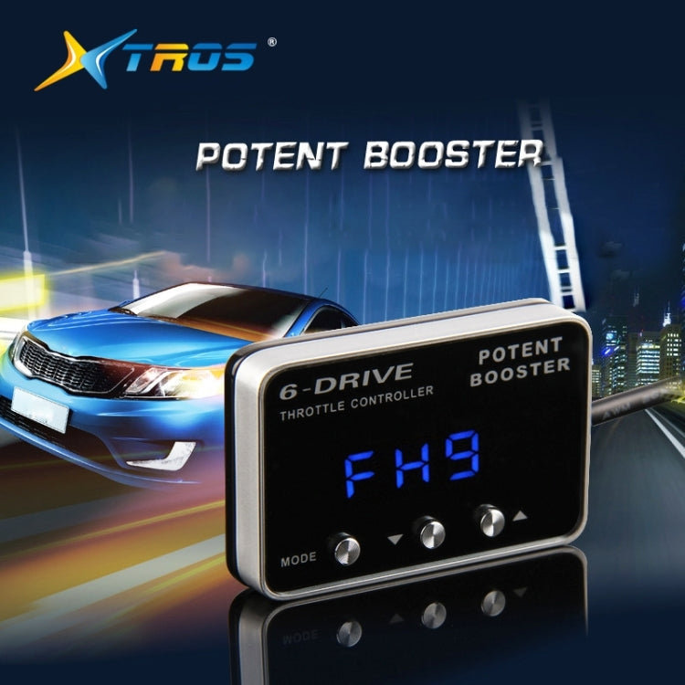For Mitsubishi Strada 2005-2014 TROS TS-6Drive Potent Booster Electronic Throttle Controller - Car Modification by TROS | Online Shopping South Africa | PMC TechLife | Buy Now Pay Later Mobicred