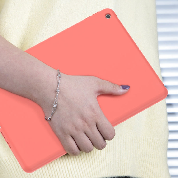 For iPad 10.2 2021 / 2020 / 2019 Mutural Silicone Microfiber Tablet Case(Lavender) - free shipping - PMC TechLife - Order now!