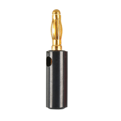 A6545 10 in 1 Car Red and Black Cover Gold-plated 4mm Banana Head Audio Plug - Terminal connectors by PMC Jewellery | Online Shopping South Africa | PMC Jewellery | Buy Now Pay Later Mobicred