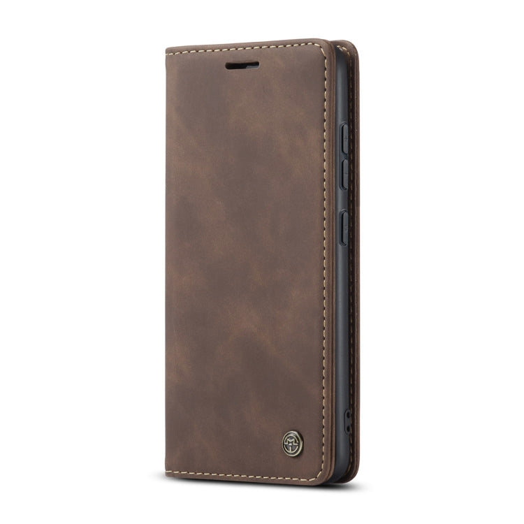 For Samsung Galaxy S22+ CaseMe 013 Multifunctional Horizontal Flip Leather Phone Case(Coffee) - Galaxy S22+ 5G Cases by CaseMe | Online Shopping South Africa | PMC Jewellery | Buy Now Pay Later Mobicred