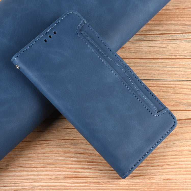 For Ulefone Note 6 / Note 6P Skin Feel Calf Pattern Leather Phone Case(Blue) - free shipping - PMC Jewellery - Order now!