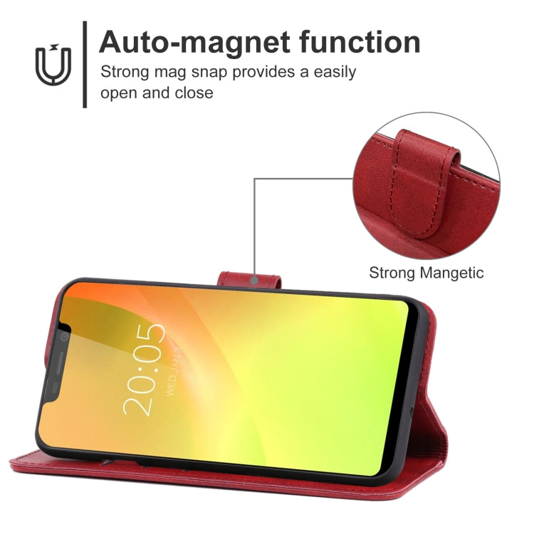 Leather Phone Case For Blackview A30(Red) - More Brand by PMC TechLife | Online Shopping South Africa | PMC TechLife
