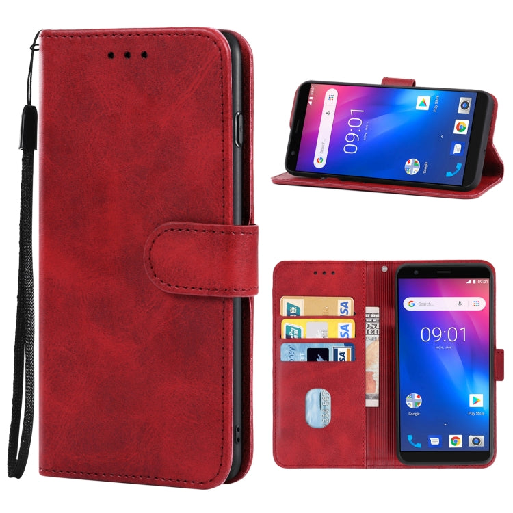 Leather Phone Case For Ulefone S1(Red) - Ulefone Cases by PMC Jewellery | Online Shopping South Africa | PMC Jewellery | Buy Now Pay Later Mobicred