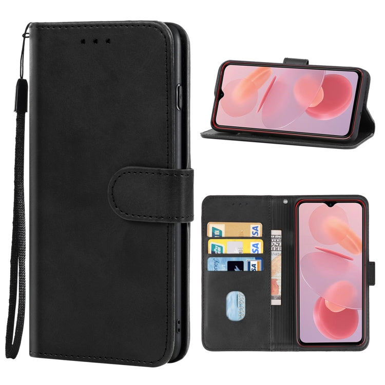 Leather Phone Case For Ulefone Note 12P(Black) - Ulefone Cases by PMC Jewellery | Online Shopping South Africa | PMC Jewellery | Buy Now Pay Later Mobicred