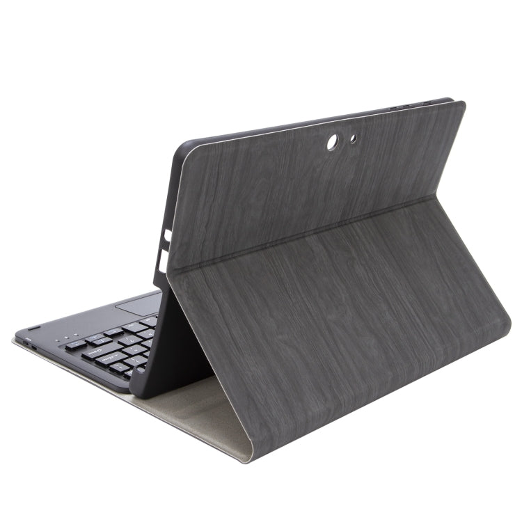 SFGO-A Tree Texture Bluetooth Keyboard Leather Case with Touchpad For Microsoft Surface Go 4 / 3 / 2 / 1(Black + Black) - Others Keyboard by PMC TechLife | Online Shopping South Africa | PMC TechLife