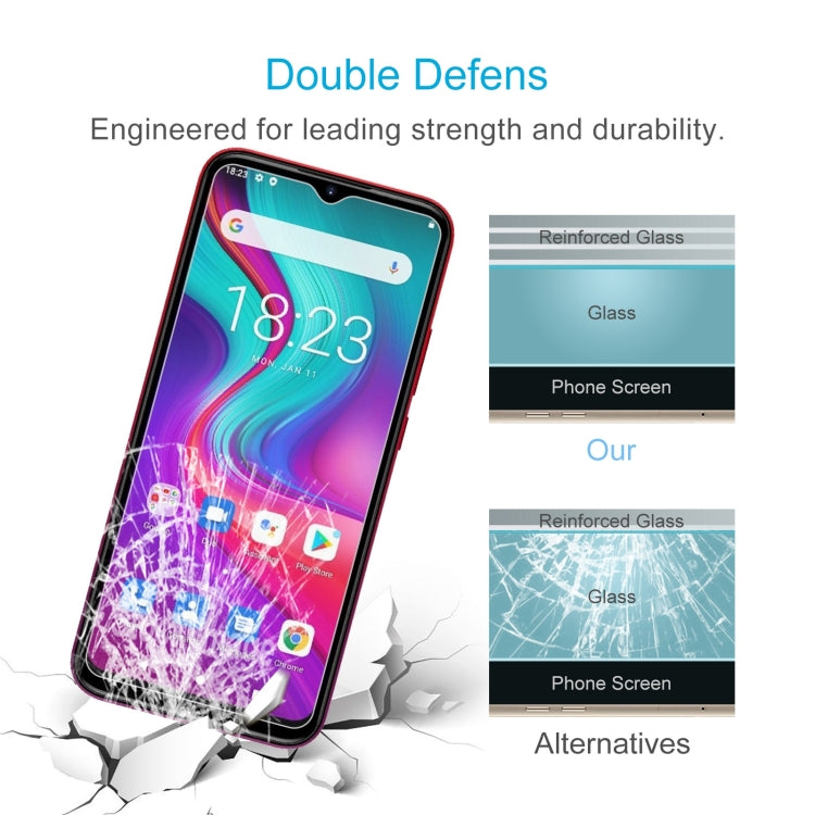 50 PCS 0.26mm 9H 2.5D Tempered Glass Film For Doogee X96 - For Doogee by PMC Jewellery | Online Shopping South Africa | PMC Jewellery | Buy Now Pay Later Mobicred