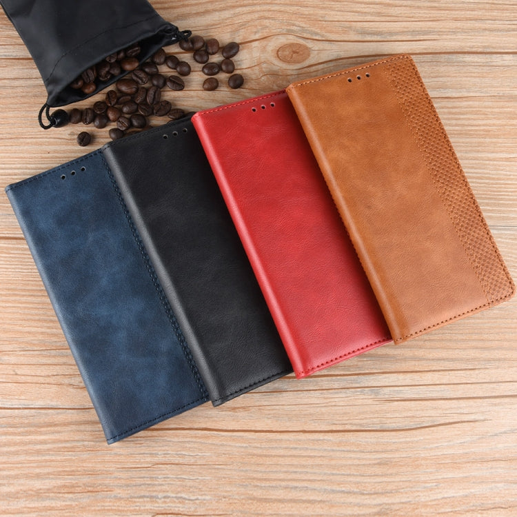 For Doogee S96 Pro Magnetic Buckle Retro Texture Leather Phone Case(Brown) - Doogee Cases by PMC TechLife | Online Shopping South Africa | PMC TechLife | Buy Now Pay Later Mobicred