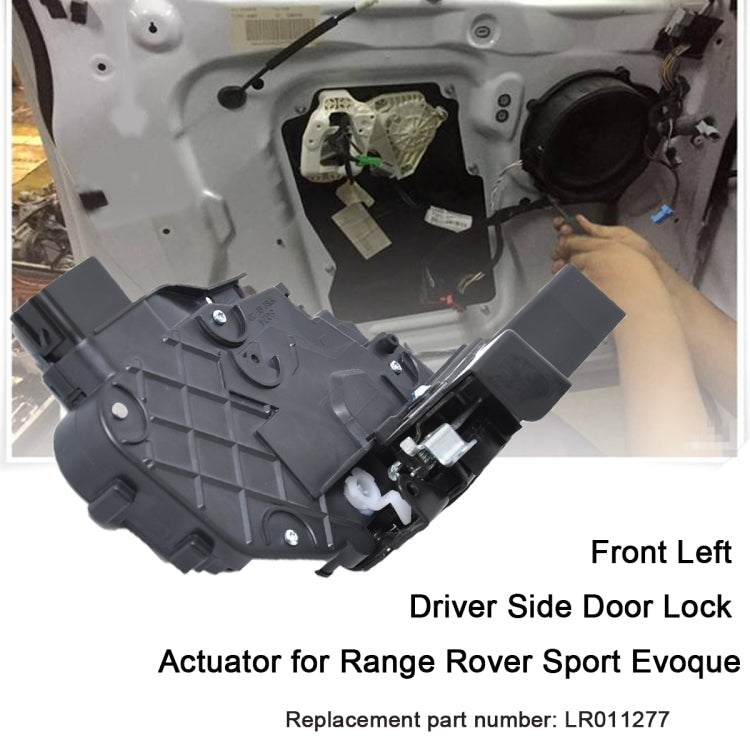 A1608-01 Car Front Left Door Lock Actuator Motor LR011277 for Land Rover - Locks & Hasps by PMC TechLife | Online Shopping South Africa | PMC TechLife | Buy Now Pay Later Mobicred