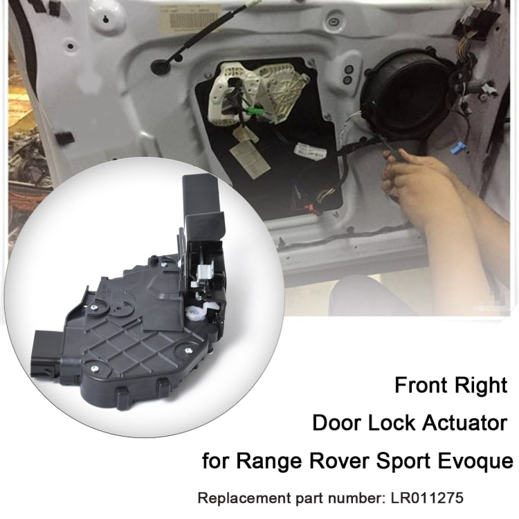 A1608-02 Car Front Right Door Lock Actuator Motor LR011275 for Land Rover - Locks & Hasps by PMC Jewellery | Online Shopping South Africa | PMC Jewellery