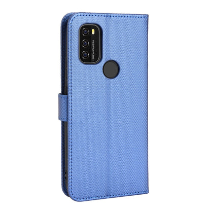 For Blackview A70 2021 Diamond Texture Leather Phone Case(Blue) - More Brand by PMC Jewellery | Online Shopping South Africa | PMC Jewellery | Buy Now Pay Later Mobicred