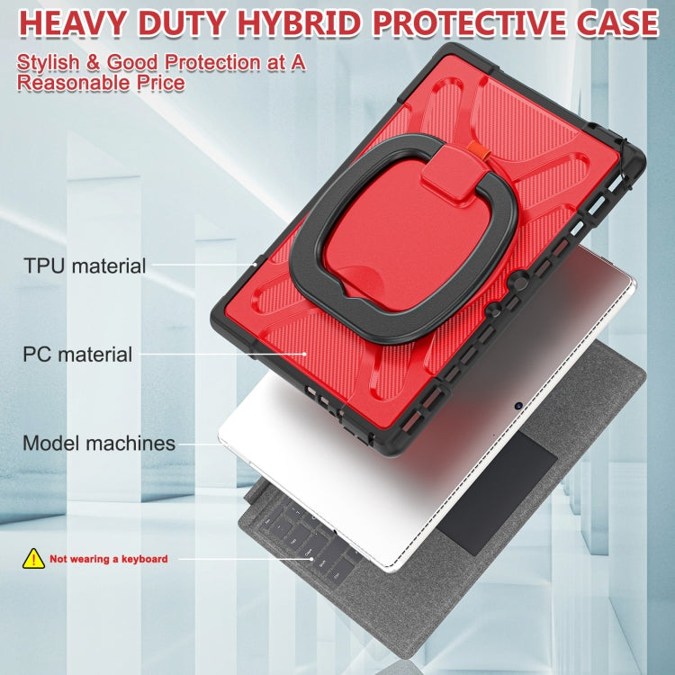 For MicroSoft Surface Pro 8 TPU + PC Tablet Case(Red) - Others by PMC TechLife | Online Shopping South Africa | PMC TechLife | Buy Now Pay Later Mobicred