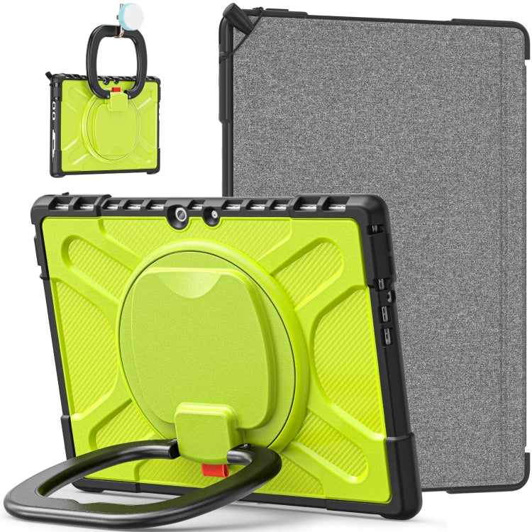 For MicroSoft Surface Pro 8 TPU + PC Tablet Case(Yellow Green) - Others by PMC TechLife | Online Shopping South Africa | PMC TechLife | Buy Now Pay Later Mobicred