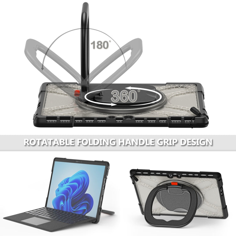 For MicroSoft Surface Pro 8 TPU + PC Tablet Case(Transparent) - Others by PMC TechLife | Online Shopping South Africa | PMC TechLife | Buy Now Pay Later Mobicred