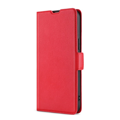 For Doogee N30 Ultra-thin Voltage Side Buckle PU + TPU Leather Phone Case(Red) - More Brand by PMC Jewellery | Online Shopping South Africa | PMC Jewellery | Buy Now Pay Later Mobicred