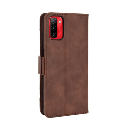 For Ulefone Note 12P Skin Feel Calf Pattern Leather Phone Case(Brown) - Ulefone Cases by PMC Jewellery | Online Shopping South Africa | PMC Jewellery | Buy Now Pay Later Mobicred