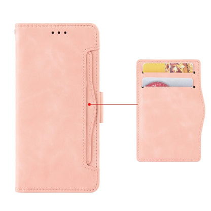 For Ulefone Note 12P Skin Feel Calf Pattern Leather Phone Case(Pink) - Ulefone Cases by PMC Jewellery | Online Shopping South Africa | PMC Jewellery | Buy Now Pay Later Mobicred