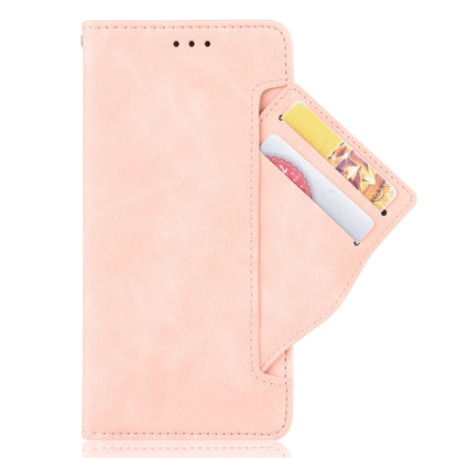 For Ulefone Note 12P Skin Feel Calf Pattern Leather Phone Case(Pink) - Ulefone Cases by PMC Jewellery | Online Shopping South Africa | PMC Jewellery | Buy Now Pay Later Mobicred