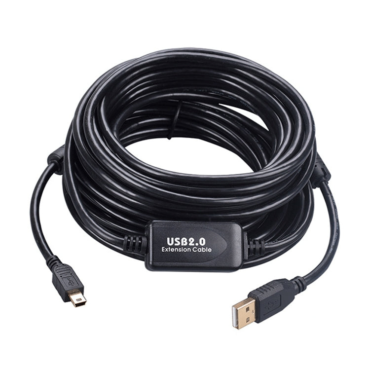 15m Mini 5 Pin to USB 2.0 Camera Extension Data Cable -  by PMC TechLife | Online Shopping South Africa | PMC TechLife | Buy Now Pay Later Mobicred