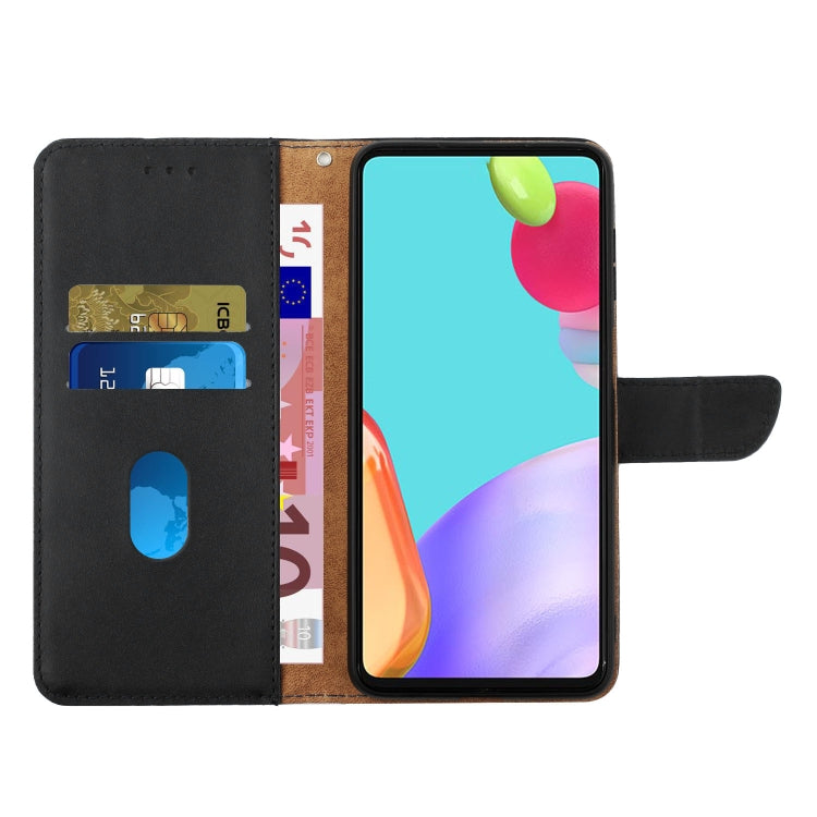 For Google Pixel 6a Genuine Leather Fingerprint-proof Horizontal Flip Phone Case(Black) - Google Cases by PMC TechLife | Online Shopping South Africa | PMC TechLife
