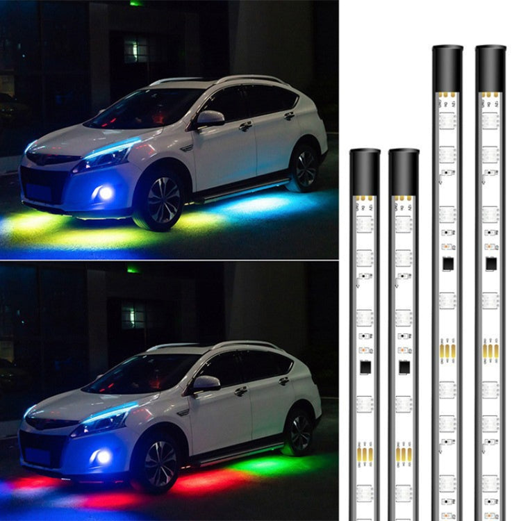 Car Modification Symphony Voice Control LED Chassis Lights, Specification:2 x 60cm + 2 x 180cm - Atmosphere lights by PMC Jewellery | Online Shopping South Africa | PMC Jewellery | Buy Now Pay Later Mobicred