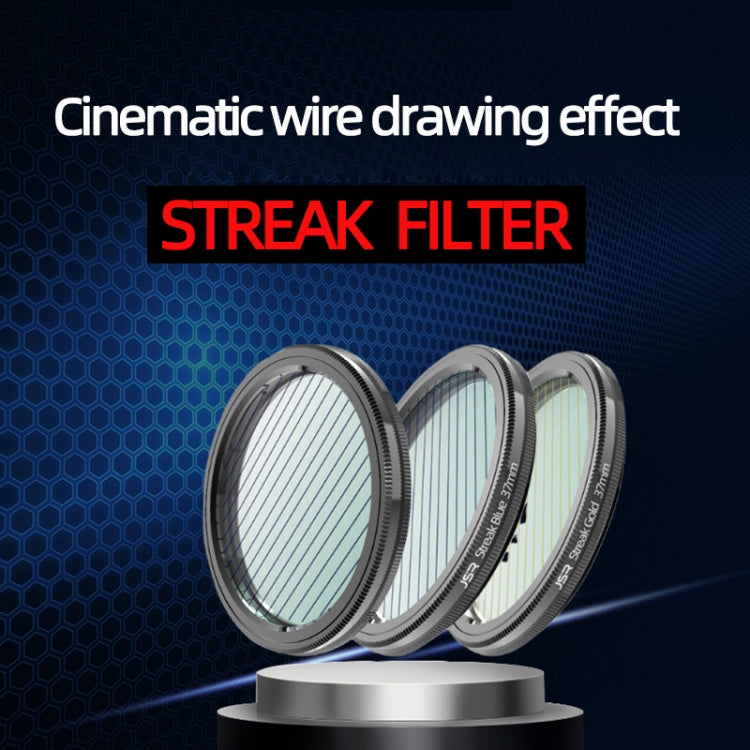 JSR Starlight Drawing Camera Lens Filter, Size:62mm(Streak Blue) - free shipping - PMC TechLife - Order now!