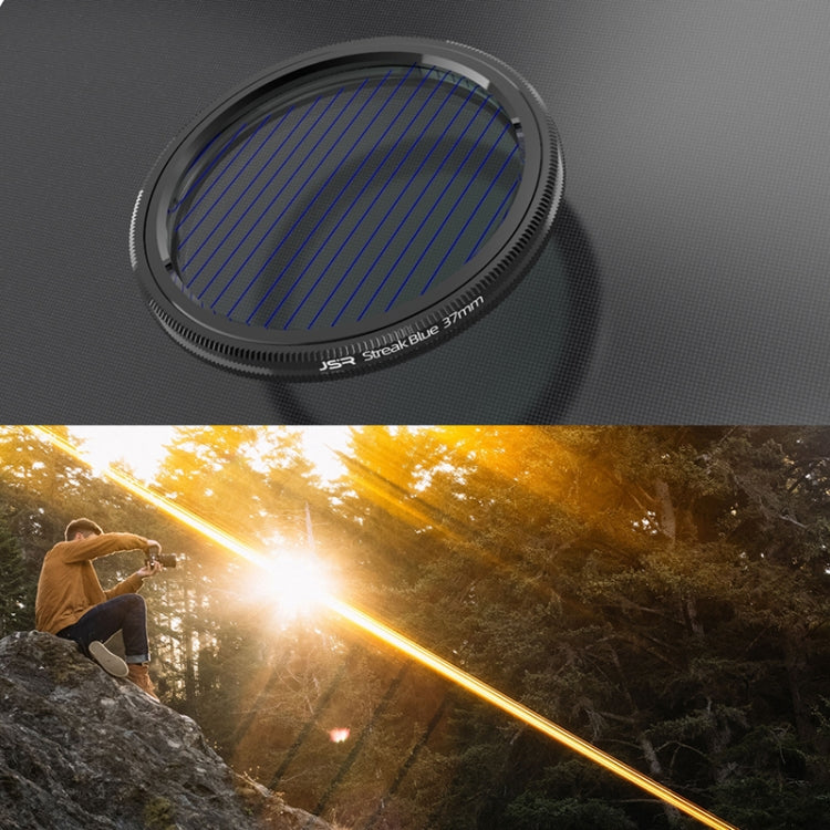 JSR Starlight Drawing Camera Lens Filter, Size:77mm(Streak Blue) - free shipping - PMC TechLife - Order now!