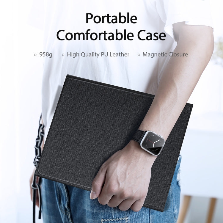 DUX DUCIS Bluetooth Keyboard Leather Case with Touchpad & Smart Sleep Function For iPad 10.2 2021 / 2020 / 2019(Black) - Universal by DUX DUCIS | Online Shopping South Africa | PMC TechLife | Buy Now Pay Later Mobicred