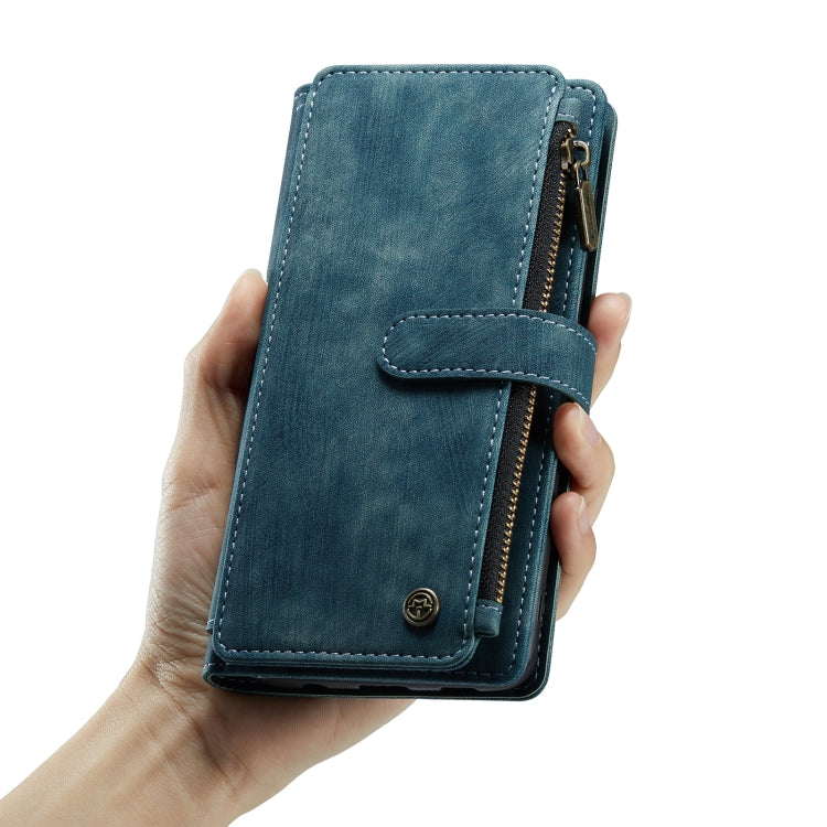 For Samsung GalaxyA33 5G CaseMe C30 Multifunctional Phone Leather Case(Blue) - Galaxy Phone Cases by CaseMe | Online Shopping South Africa | PMC Jewellery | Buy Now Pay Later Mobicred