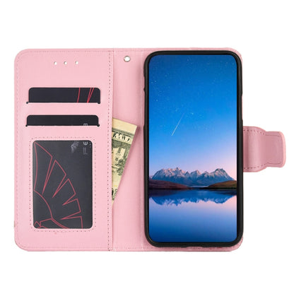 For Blackview A55 Crystal Texture Leather Phone Case(Pink) - More Brand by PMC Jewellery | Online Shopping South Africa | PMC Jewellery | Buy Now Pay Later Mobicred
