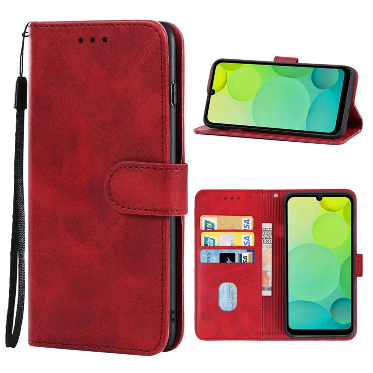 For Ulefone Note 6T Leather Phone Case(Red) - Ulefone Cases by PMC Jewellery | Online Shopping South Africa | PMC Jewellery | Buy Now Pay Later Mobicred